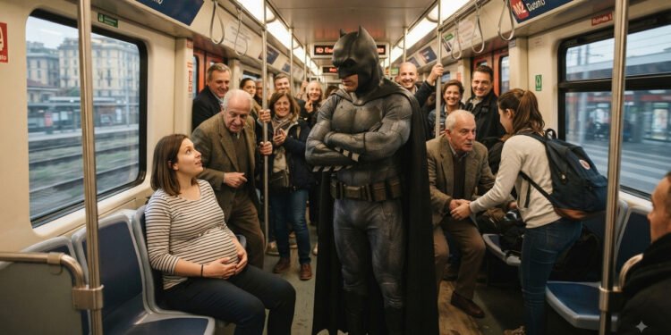 O surpreendente "Efeito Batman" no transporte público e o motivo pelo qual sua aparição silenciosa transformou a gentileza dos passageiros
