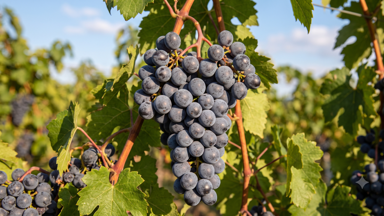 O que significa a película esbranquiçada nas uvas? Pouca gente sabe para que ela serve