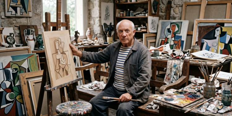 Frase do dia de Pablo Picasso: "Quando eu era tão velho quanto essas crianças, eu podia desenhar como Raphael, mas levei uma vida inteira para aprender..."
