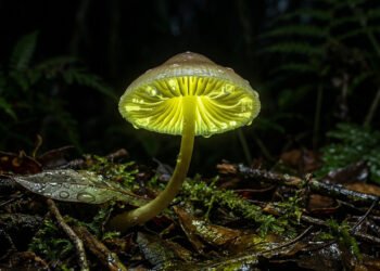 Cogumelos bioluminescentes iluminam florestas inteiras durante a noite e intrigam quem estuda a natureza