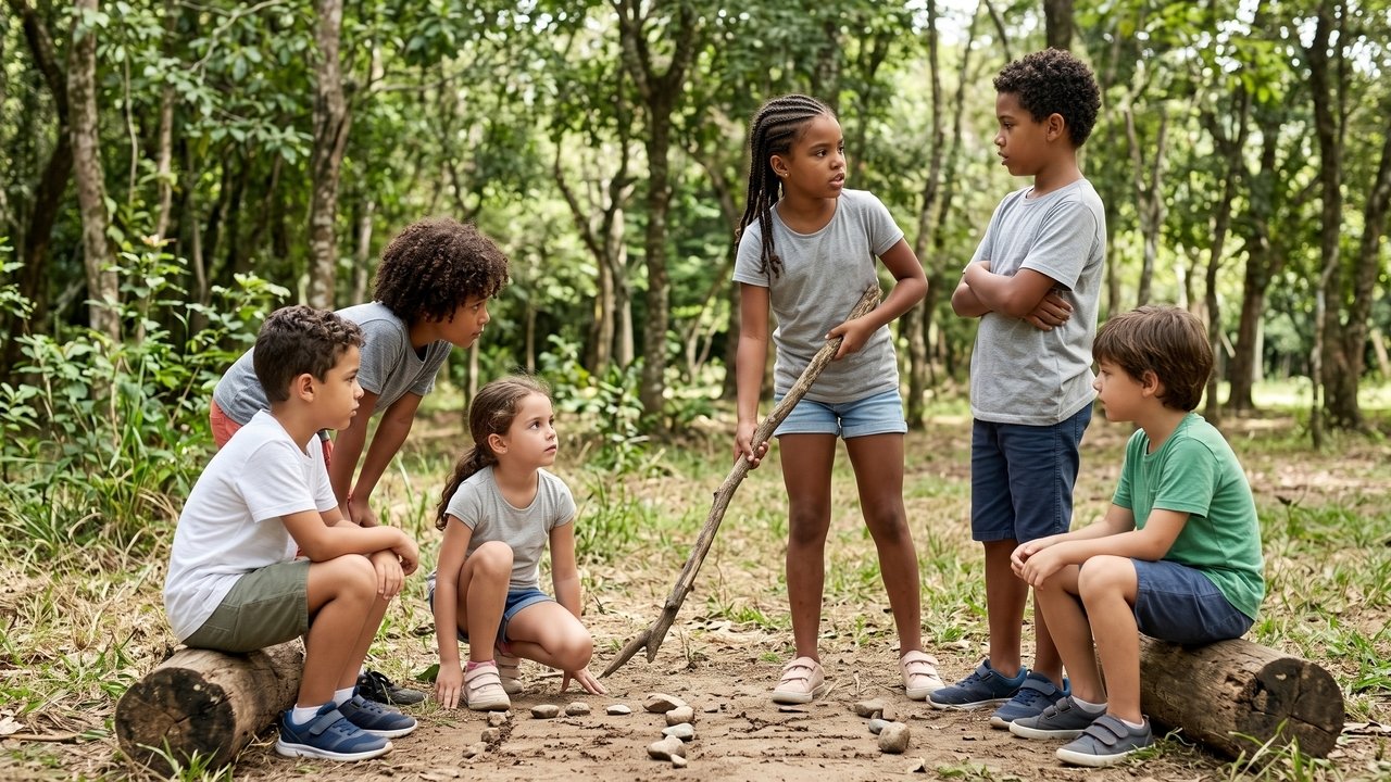 Crianças que inventam regras complexas para suas brincadeiras estão exercitando a importante função cognitiva do cérebro