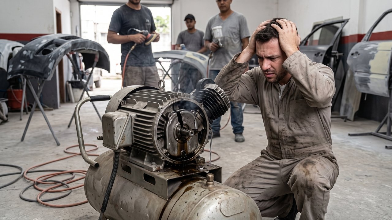 Pintor compra compressor usado para abrir a própria oficina e encontra defeito grave logo após começar a trabalhar; STJ admite responsabilização quando o vício oculto surge dentro da vida útil