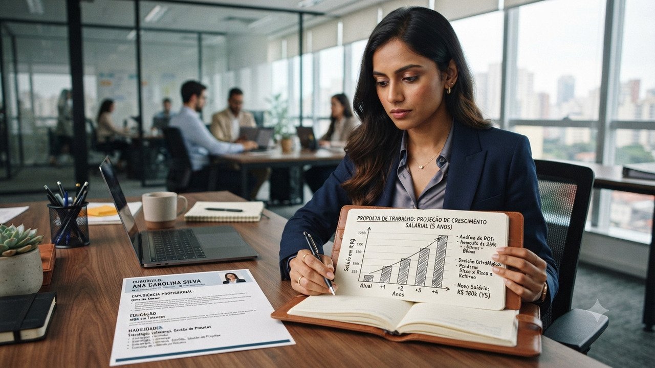 mudança de emprego