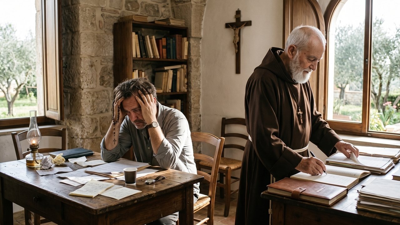 Padre Pio, sacerdote italiano: “Reze, tenha esperança e não se preocupe; a preocupação não serve para nada.”