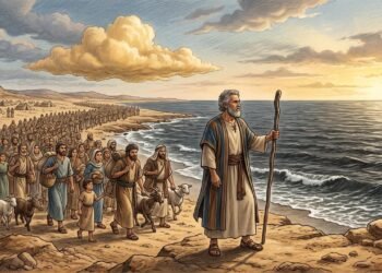 Moisés ficou diante do mar sem saber como seguir, mas Deus disse: “Diga aos filhos de Israel que marchem” — Êxodo 14:13-16