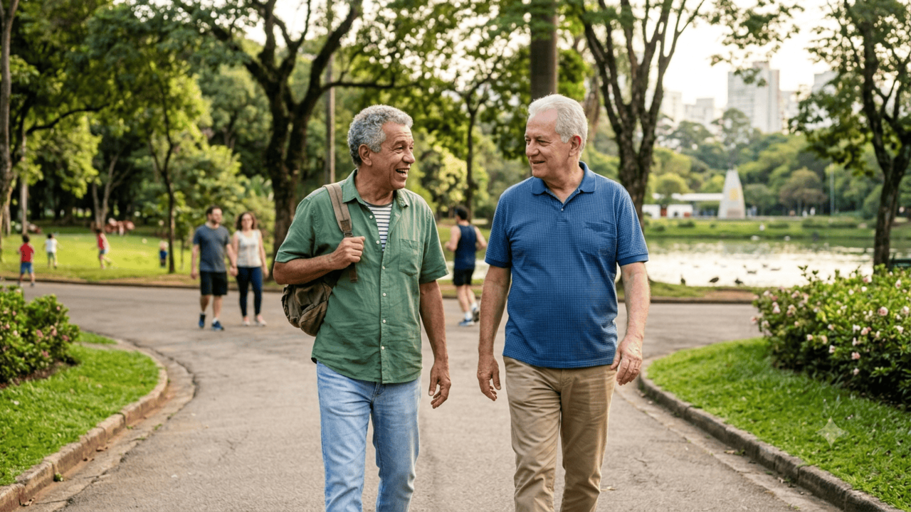 felicidade aos 60 anos