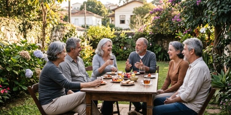 A psicologia descobriu que pessoas entre 52 e 67 anos tendem a preferir encontros com poucos amigos em vez de grandes eventos sociais, algo que muda conforme as prioridades afetivas ficam mais seletivas