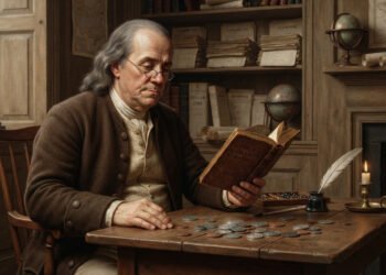 Benjamin Franklin, escritor e inventor: "O caminho para a riqueza depende principalmente de duas palavras, trabalho e frugalidade"