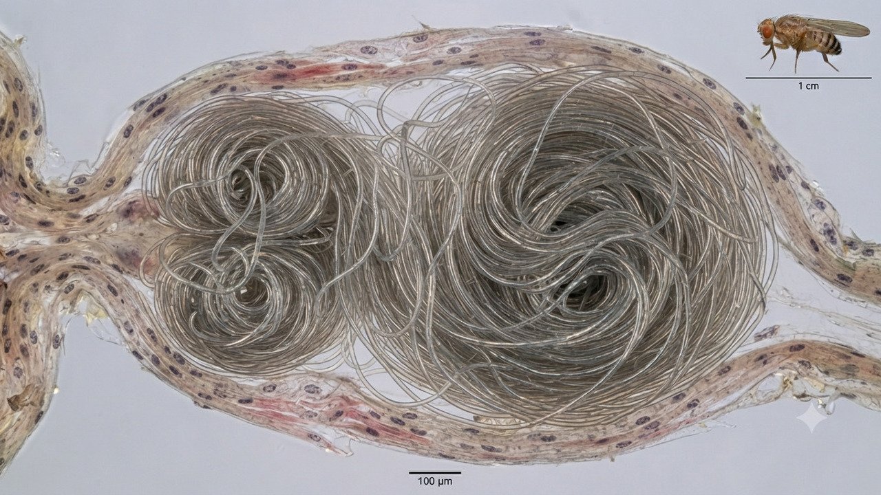 espermatozoides gigantes