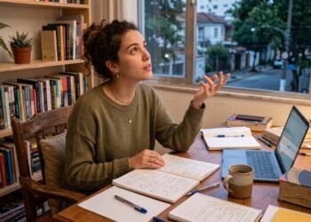 A psicologia indica que falar sozinho não é sinal de estranheza, mas pode ajudar a organizar pensamentos e resolver problemas