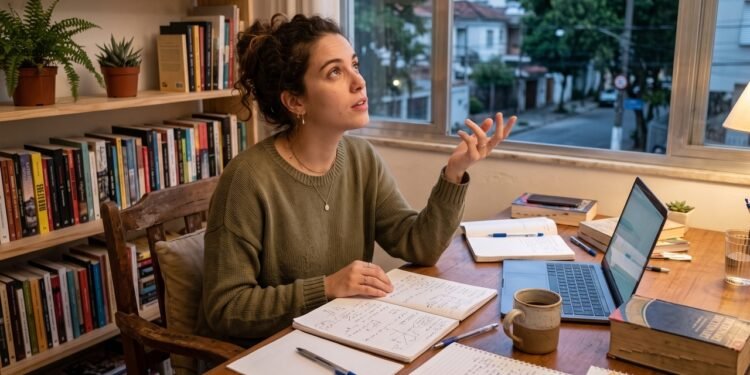 A psicologia indica que falar sozinho não é sinal de estranheza, mas pode ajudar a organizar pensamentos e resolver problemas