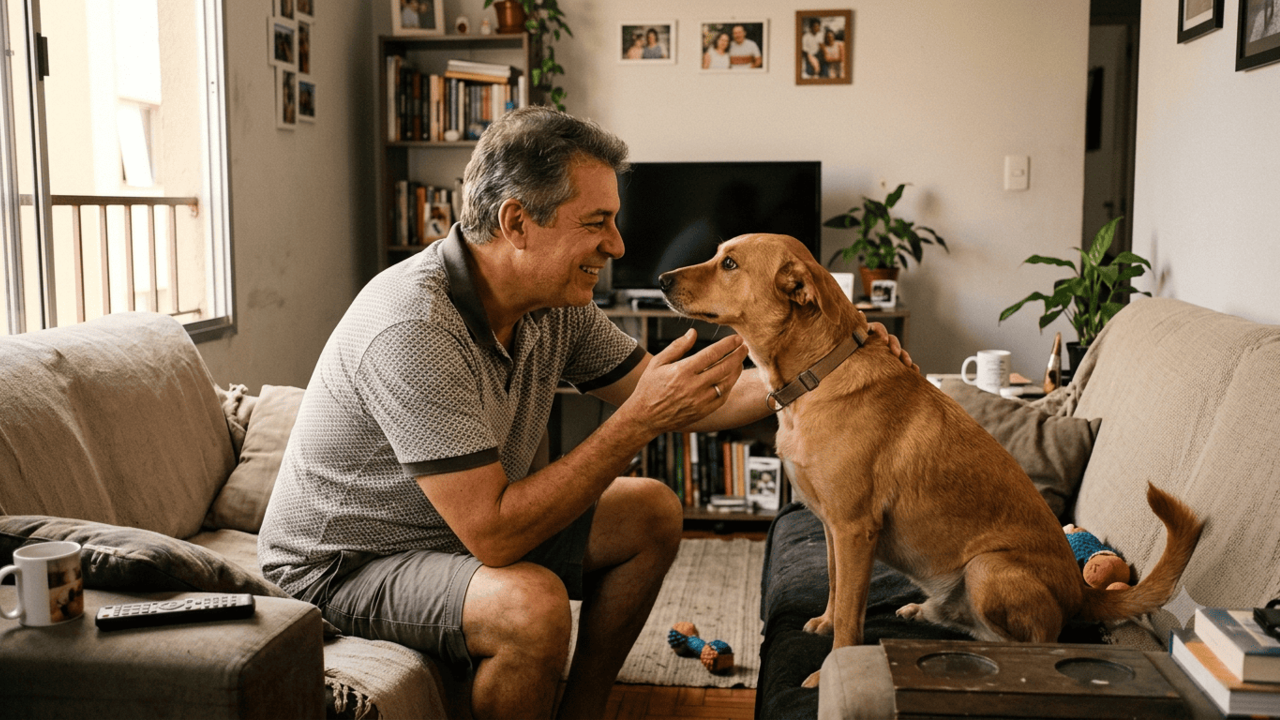 falar com o cão