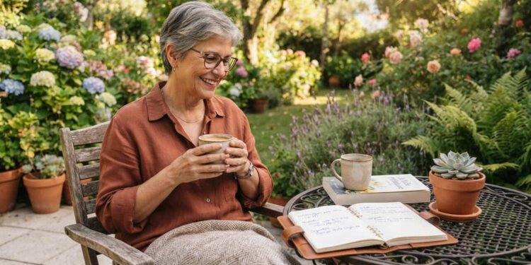 A psicologia diz que pessoas genuinamente satisfeitas aos 60 não são as que conseguiram tudo o que queriam, são as que pararam de adiar a felicidade para depois da próxima conquista