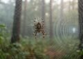 Pesquisadores mostram que a teia da aranha funciona como uma extensão da audição do animal, permitindo que ele capte sons e vibrações que viajam pelo ar, funcionando quase como um sistema auditivo externo capaz de perceber pequenos ruídos ao redor