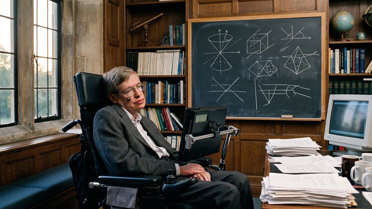 Stephen Hawking, cientista: "Pessoas quietas e pacíficas têm as mentes mais fortes e expressivas."
