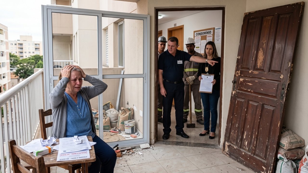 Uma moradora trocou a esquadria entre a sala e a sacada e recebeu ordem para desfazer a obra em 30 dias, mas o TJSP decidiu que o vidro interno não alterava a fachada do prédio