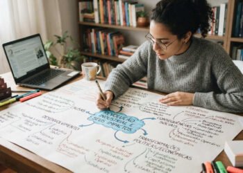 Por que desenhar mapas mentais pode ser melhor para entender assuntos difíceis? A ciência da aprendizagem explica