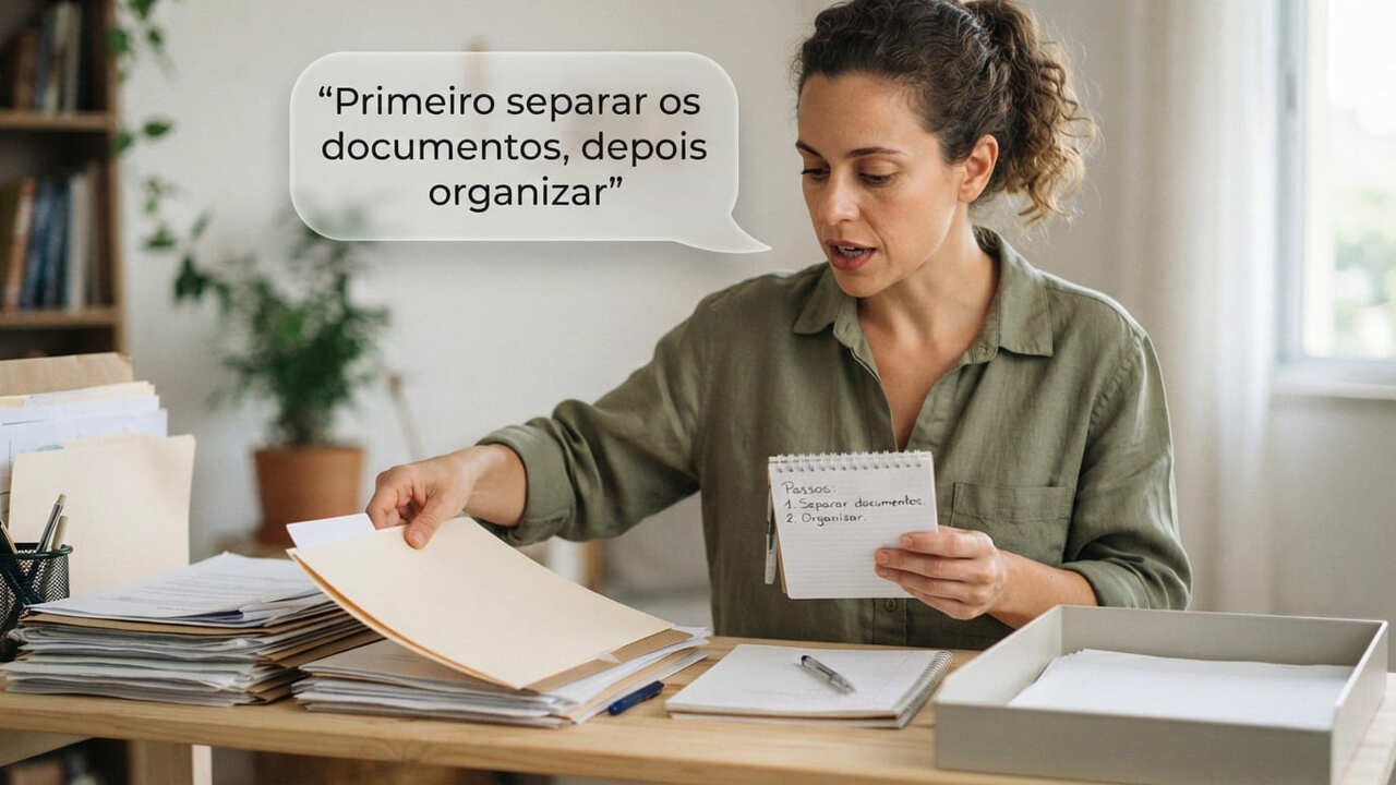 falar sozinho