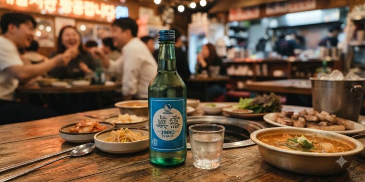 Especialistas destacam que Soju Jinro mantém liderança global entre as bebidas espirituosas