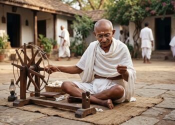 Mahatma Gandhi, ativista indiano: “A felicidade é quando o que você pensa, o que você diz e o que você faz estão em harmonia.”