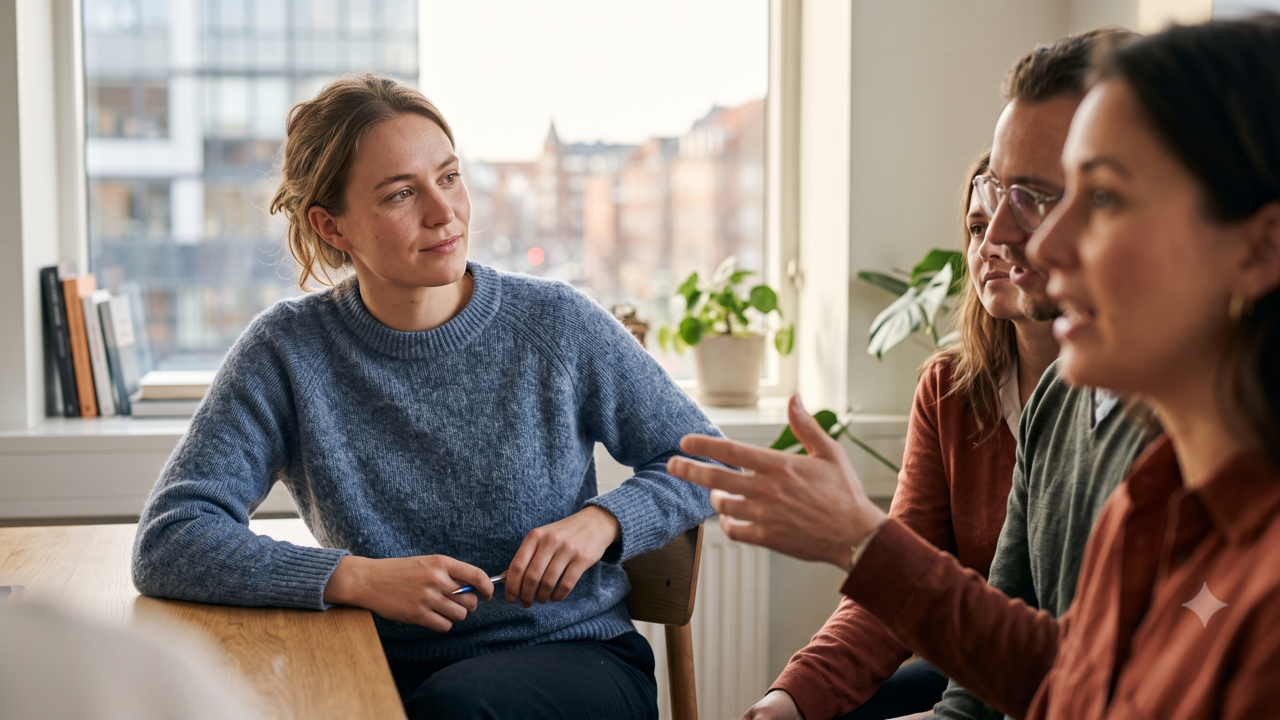 A psicologia diz que as pessoas que fazem os outros se sentirem inteligentes geralmente não são as mais cultas da mesa — são aquelas que deixam uma ideia terminar antes de tentar melhorá-la