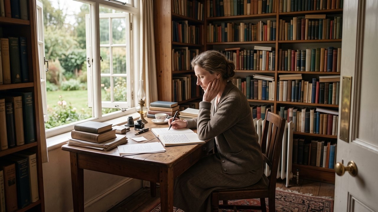 Virginia Woolf, escritora britânica: “Uma mulher precisa ter dinheiro e um quarto só seu se quiser escrever ficção.”