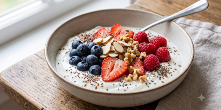Os acompanhamentos que endocrinologistas escolhem com frutas para controlar melhor o açúcar — um deles ajuda a desacelerar a absorção