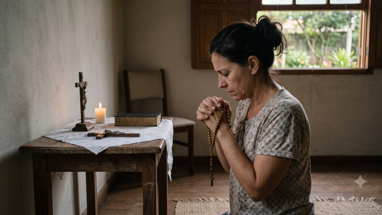 Santa Faustina nos ensina que, às vezes, continuar confiando sem respostas é uma forma profunda de oração