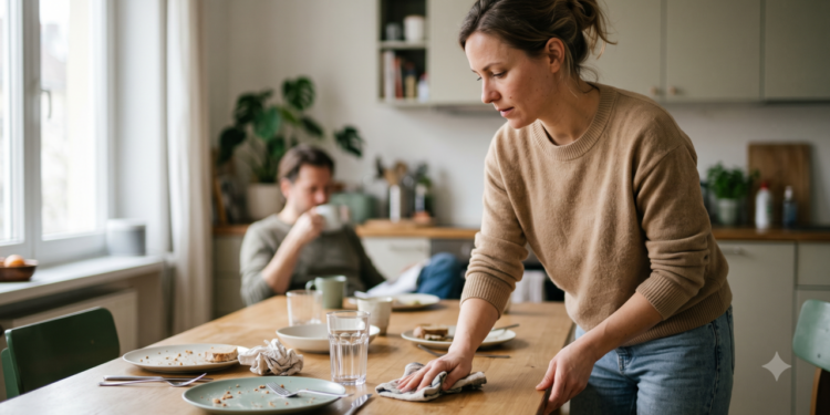 Você sempre limpa a mesa imediatamente após a refeição? Veja o que isso significa.