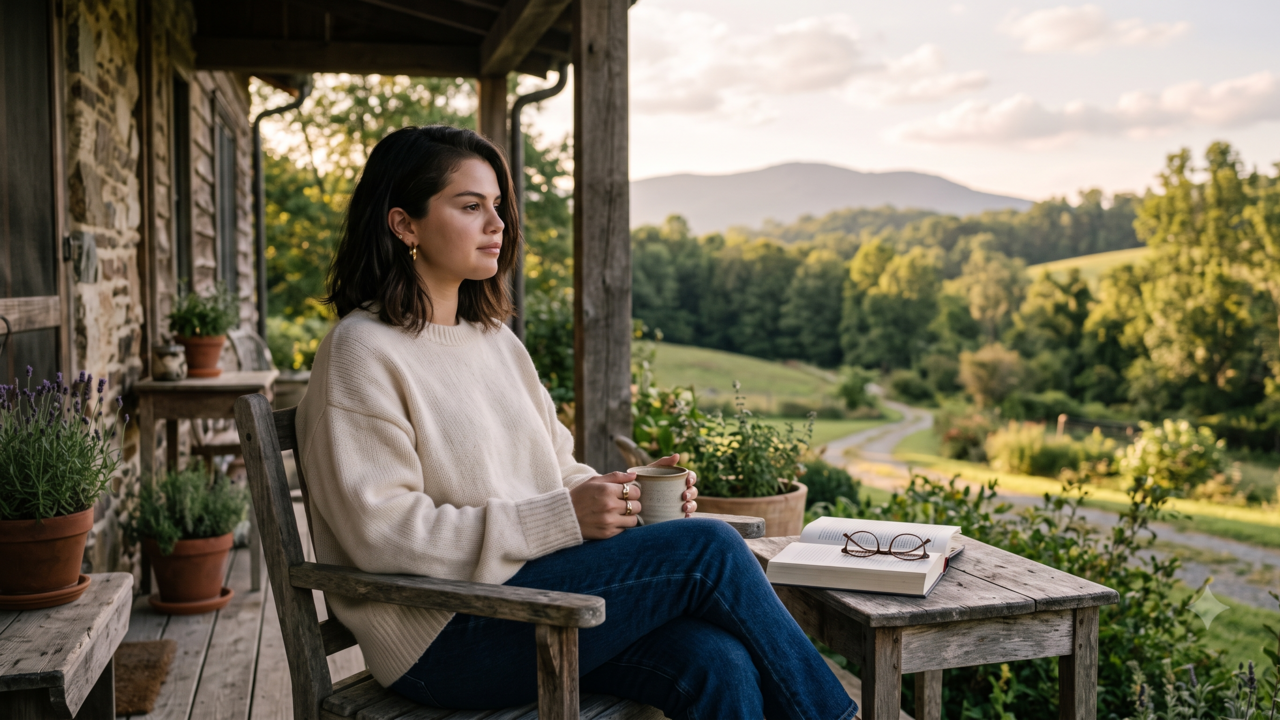 Reflexão do dia de Selena Gomez: “Tudo bem ainda não saber qual caminho seguir.”