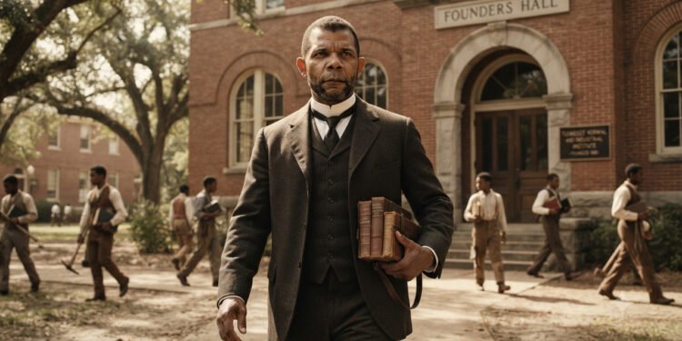 Booker T. Washington sobre sucesso: "A maioria dos homens bem-sucedidos teve dificuldades para superar e problemas para dominar"