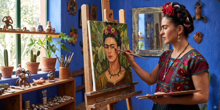 Reflexão do dia de Frida Kahlo: “Eu não pinto sonhos ou pesadelos. Eu pinto a minha própria realidade”