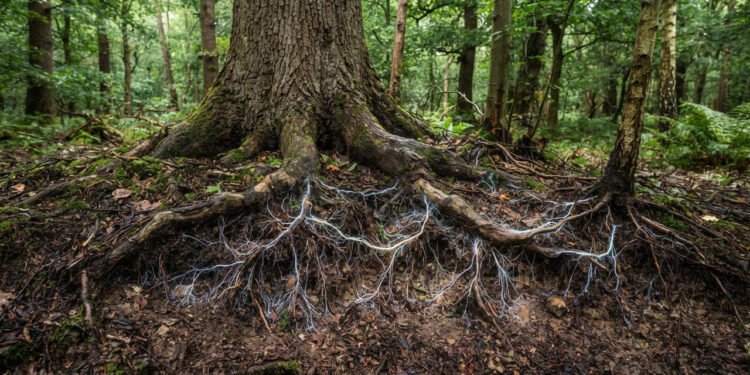 Redes de fungos conectam árvores e movimentam carbono nas florestas inteiras, mas cientistas e pesquisadores ainda divergem sobre a real extensão desses efeitos e o que essa descoberta pode revelar sobre os ecossistemas florestais