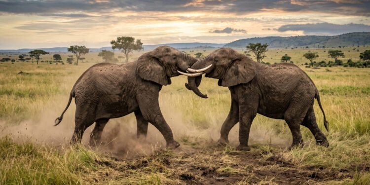 O significado do provérbio africano sobre poder é: “Quando os elefantes lutam, é a grama que sofre”