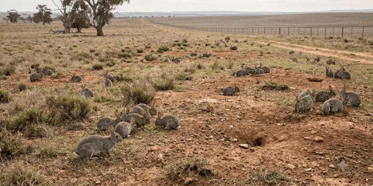 No Natal de 1859, um fazendeiro soltou 13 coelhos em sua propriedade; em 50 anos, eles já haviam ocupado dois terços da Austrália