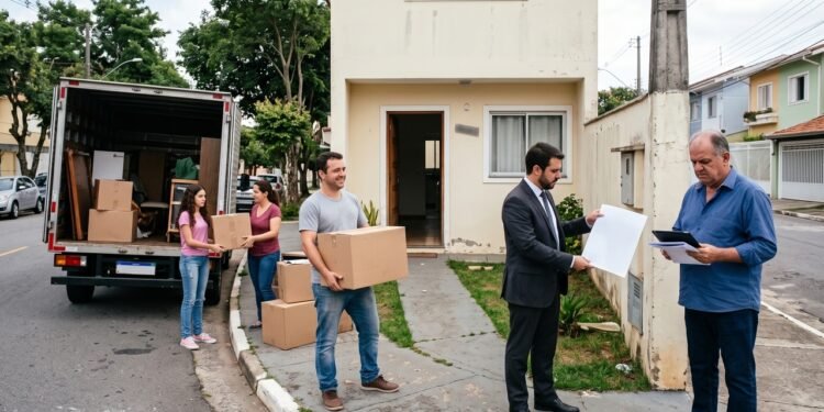 Locatário desocupa casa após 4 anos de contrato e proprietário retém caução de R$ 9.000, alegando necessidade de troca de todo o piso laminado e repintura de fachada externa; Justiça condena locador a devolver o valor integral com juros e correção, fundamentando que o Artigo 22 da Lei do Inquilinato veda cobrar do inquilino o desgaste decorrente do uso normal do bem.