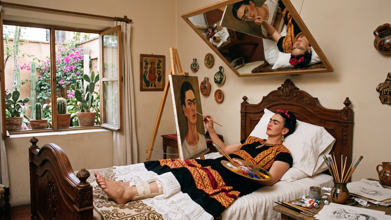 Reflexão do dia de Frida Kahlo: “Eu não pinto sonhos ou pesadelos. Eu pinto a minha própria realidade”
