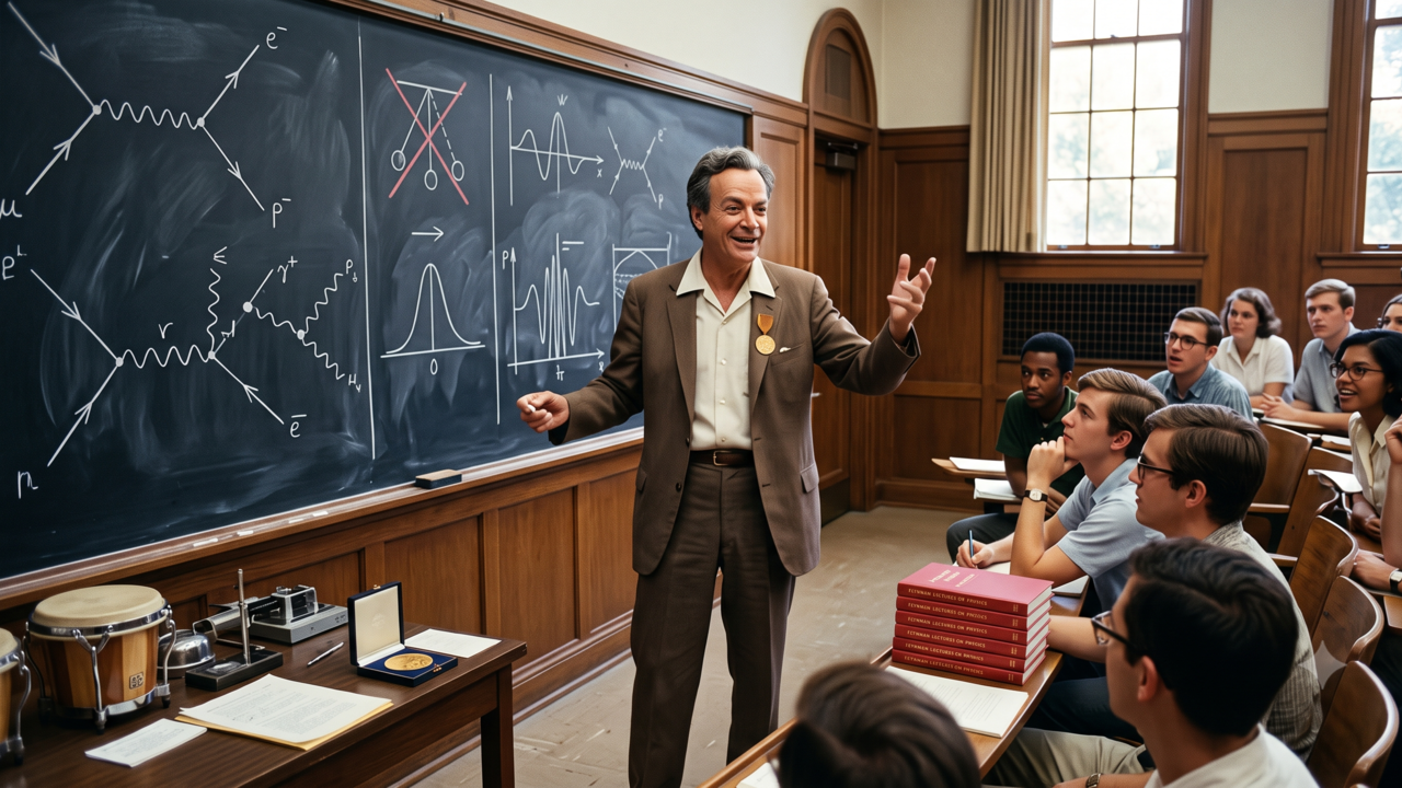 Richard Feynman, físico, disse: “Coisas em escala muito pequena não se comportam como nada da nossa experiência direta”