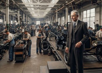 A citação do dia de Henry Ford: "Um negócio que não produz nada além de dinheiro é um negócio pobre"
