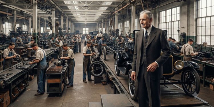 A citação do dia de Henry Ford: "Um negócio que não produz nada além de dinheiro é um negócio pobre"