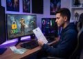 Jogador investe dinheiro real em roupas virtuais e armas dentro de um jogo online popular. Um dia, a desenvolvedora bane a conta permanentemente por suspeita de uso de hack, sem dar chance de defesa. O juiz aplica o Código de Defesa do Consumidor, obriga a empresa a devolver o acesso e condena ao pagamento de R$ 5.000 por danos morais devido ao bloqueio arbitrário.  