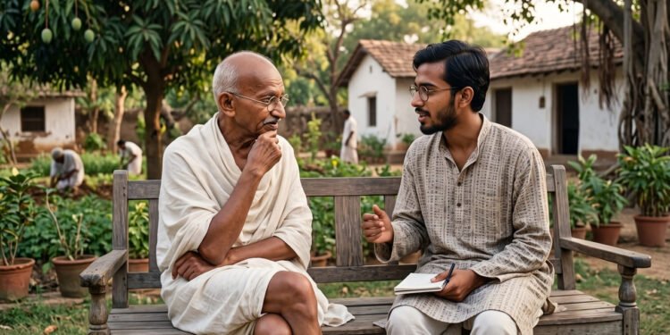 Mahatma Gandhi, pensador hindu, sobre amizade: "Não se trata de concordar em tudo, mas de respeitar uns aos outros mesmo quando pensamos de forma diferente."