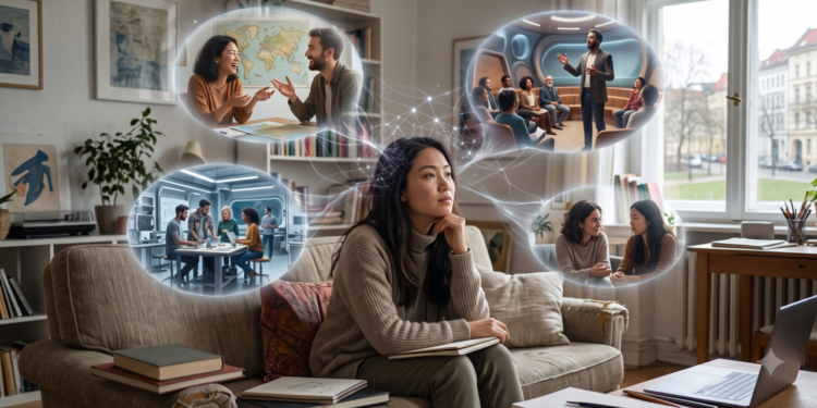 A psicologia diz que imaginar conversas e situações que nunca aconteceram pode estar ligado à criatividade, porque sua mente está ensaiando possibilidades