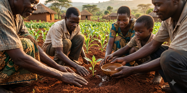 Provérbio africano do dia: “Quando muitas mãos cuidam da mesma semente, a colheita ensina o valor da união”