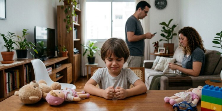 Quem aprendeu na infância a esconder o choro pode crescer dizendo “está tudo bem” mesmo quando não está, porque algumas emoções foram treinadas para desaparecer antes de serem compreendidas