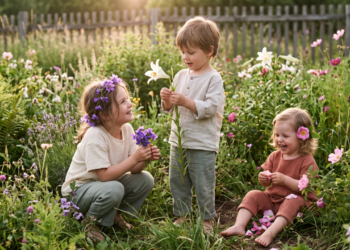 Para crianças: dar nomes de flores aos seus filhos está conquistando novas famílias!