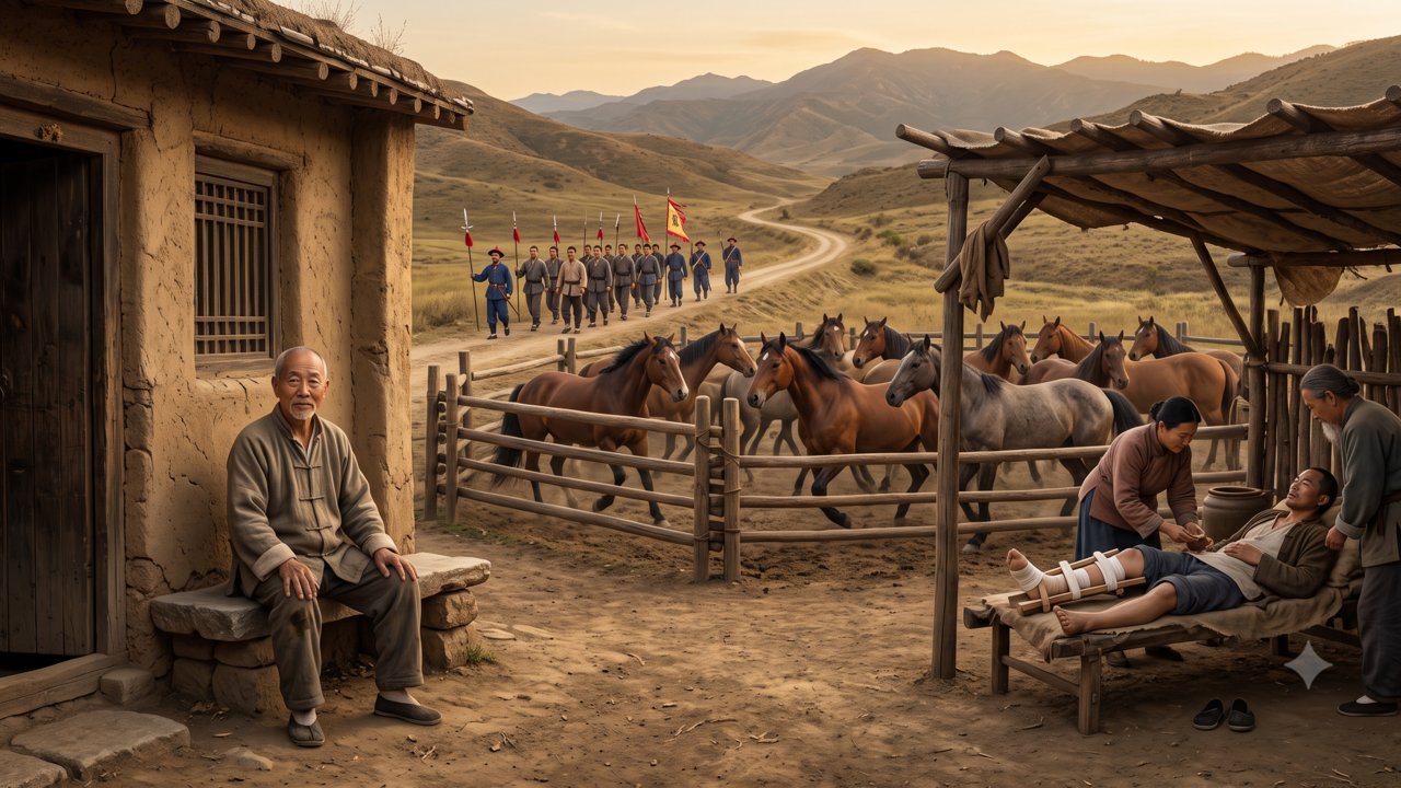 O que significa o provérbio chinês “O velho da fronteira perdeu seu cavalo”, usado quando algo ruim pode acabar trazendo algo bom
