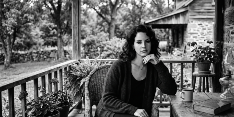 Citação do dia de Lana Del Rey: “Você pode rezar e rezar para se sentir livre de um peso, mas, sem explicação sobre por quê ou quando, de repente tudo se alivia.”