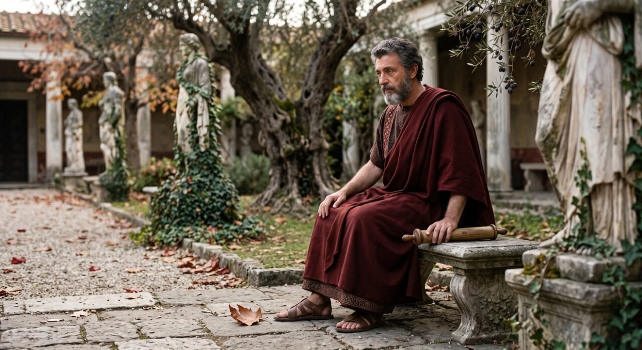 Reflexão do dia do imperador romano e filósofo estoico Marco Aurélio: "A perda nada mais é do que mudança. Mas a natureza universal se deleita com a mudança."