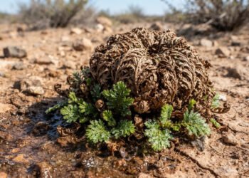 A planta que renasce depois de anos completamente seca surpreende quem estuda os mistérios da natureza